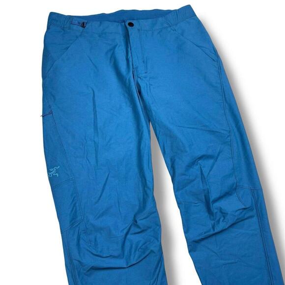 New Arc’teryx Konseal Pant Women’s Sz 10 Serene Green Outdoor Hiking Zip Pockets - Picture 3 of 15